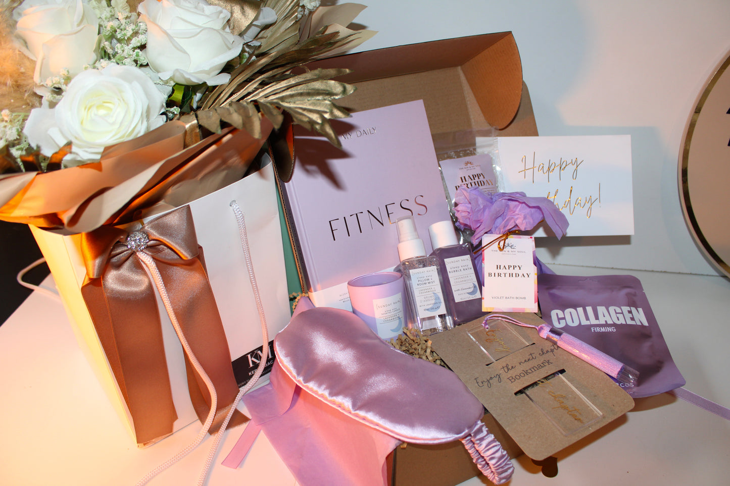 Brighter Days - Fitness & Relaxation Birthday Gift Box