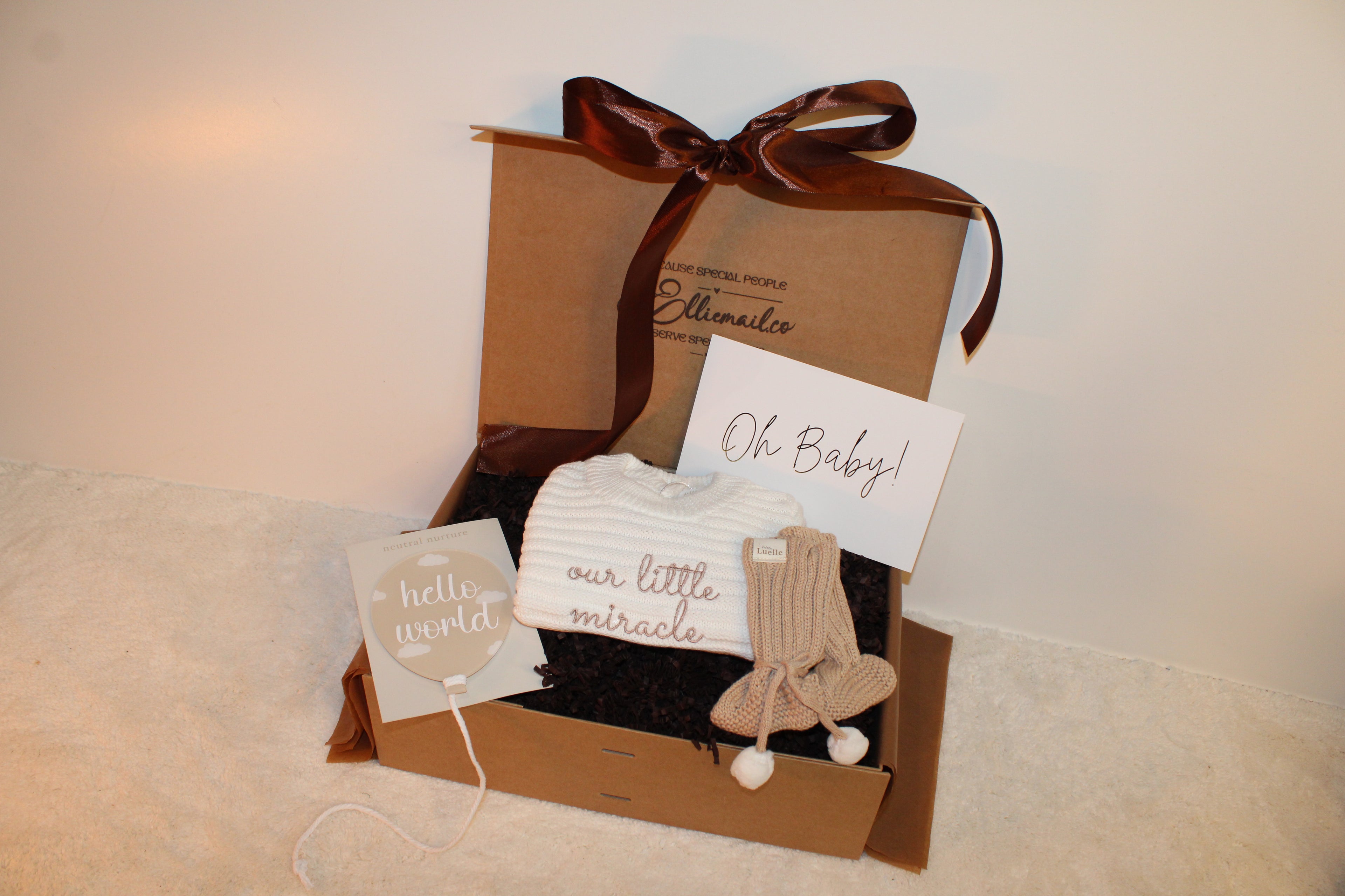 OUR LITTLE MIRACLE BABY GIFT BOX