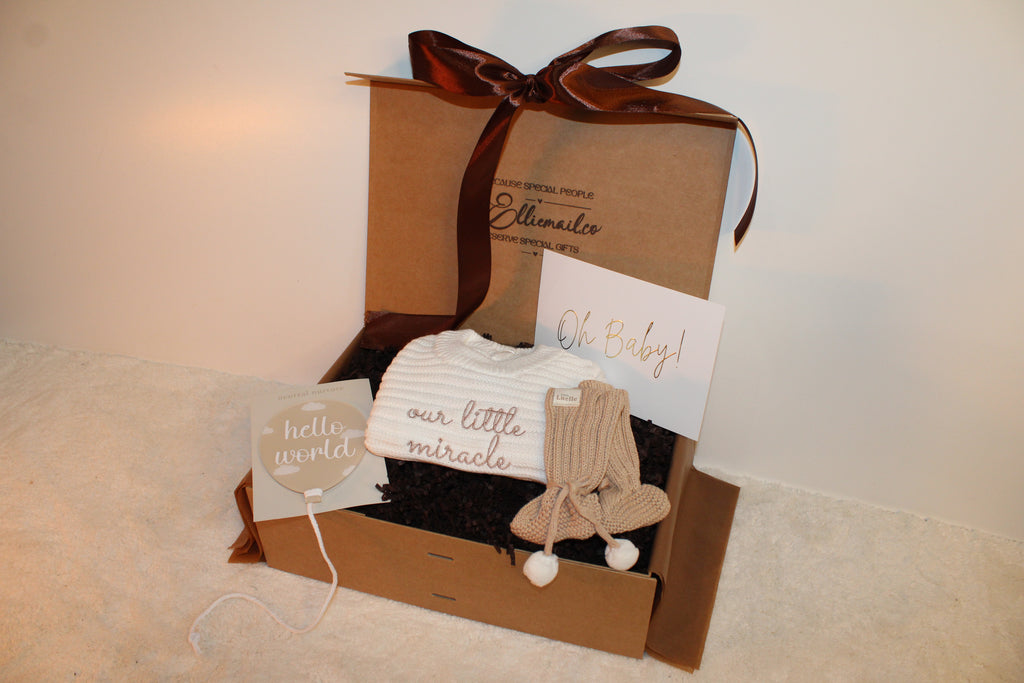 OUR LITTLE MIRACLE BABY GIFT BOX