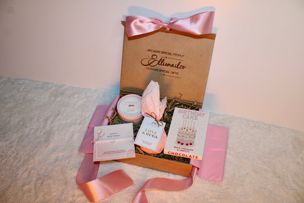 PINK HAPPY BIRTHDAY (MINI) GIFT BOX